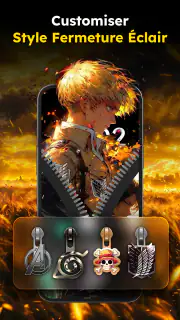 Zipper Lock Wallpapers Screen screenshot 3
