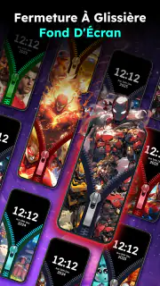 Zipper Lock Wallpapers Screen screenshot 4