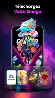 Zipper Lock Wallpapers Screen screenshot 5