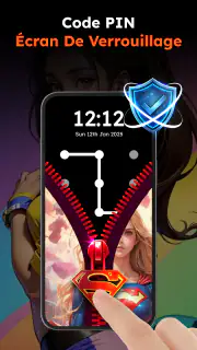 Zipper Lock Wallpapers Screen screenshot 6
