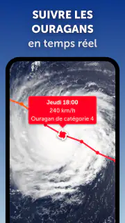 Zoom Earth - Météo Radar Live screenshot 2