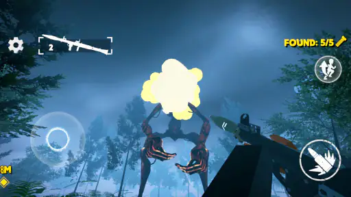 Сирена в лесу игра - Страшилка screenshot