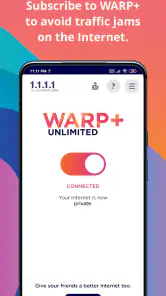 1.1.1.1 + WARP: Safer Internet screenshot 3