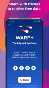 1.1.1.1 + WARP: Safer Internet screenshot 4