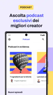4books: audiolibri e podcasts screenshot 6