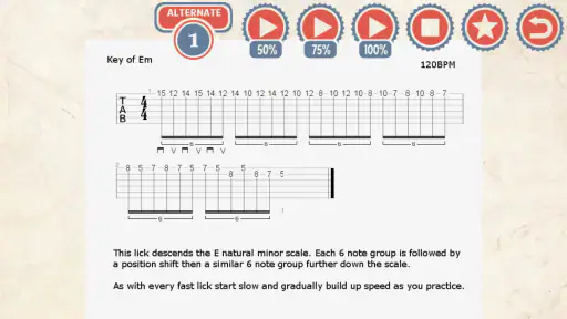 85 Metal Guitar Licks screenshot 2