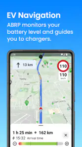 A Better Routeplanner (ABRP) screenshot 2