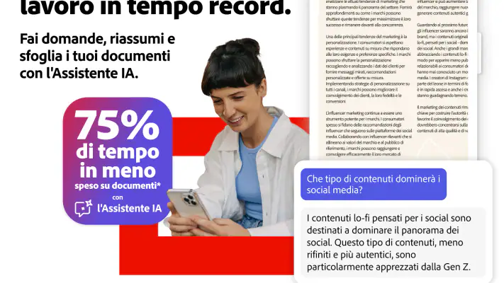 Adobe Acrobat Reader per PDF screenshot 1