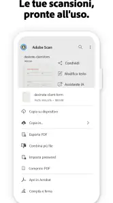 Adobe Scan: Scanner PDF e OCR screenshot 3