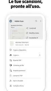 Adobe Scan: Scanner PDF e OCR screenshot 3