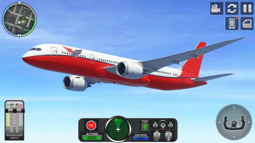 Airplane Flying Jet Simulator screenshot 3