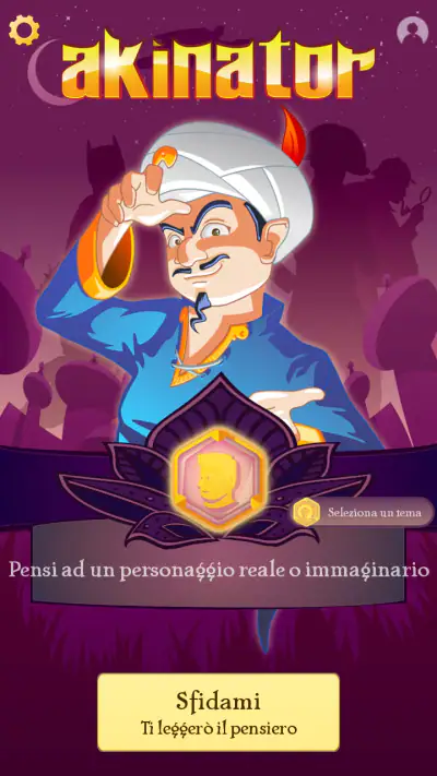 Akinator screenshot 1