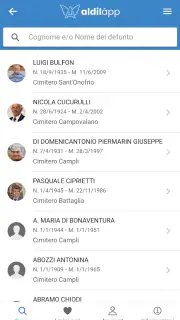 Aldilapp screenshot 1