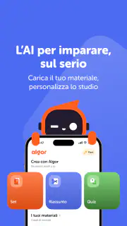 Algor: AI per studiare screenshot 1