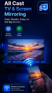 All Cast TV & Screen Mirroring screenshot 2