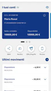 Allianz Bank screenshot 3
