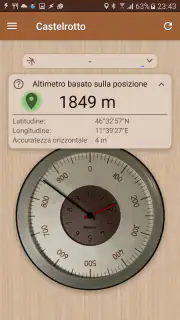 Altimetro preciso PRO screenshot 1