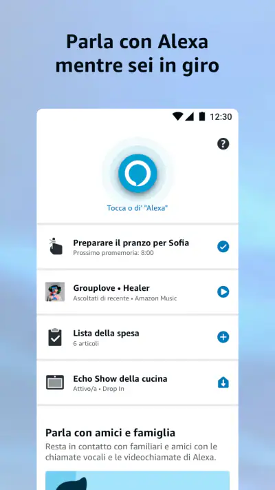 Amazon Alexa screenshot 1