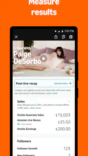 Amazon Live Creator App screenshot 5