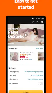 Amazon Live Creator App screenshot 7