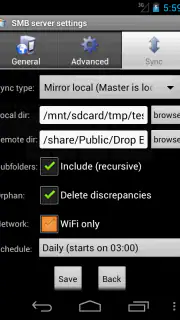 AndSMBPro screenshot 2