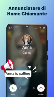 Annunciatore Nome Chiamante screenshot 2