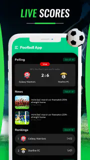 App di calcio in diretta screenshot 3