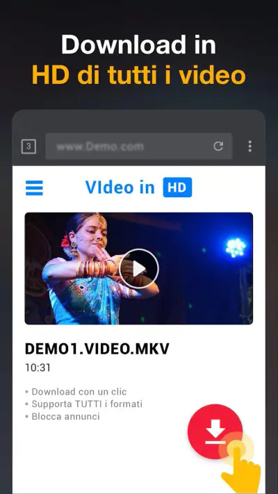 App Download Video in HD screenshot 1