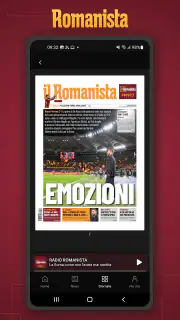 App Romanista screenshot 2
