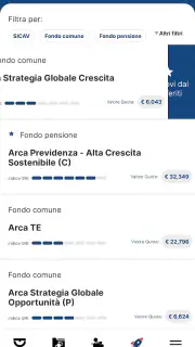 Arca Fondi screenshot 3