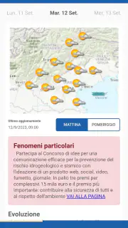 ARPAV Meteo screenshot 2