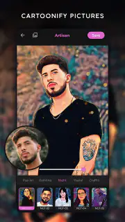 Artisan: Foto Cartoon Efetti screenshot 4