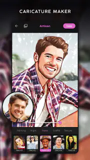 Artisan: Foto Cartoon Efetti screenshot 7