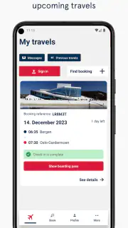 Assist. di viaggio Norwegian screenshot 1