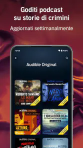 Audible: audiolibri e podcast screenshot 5