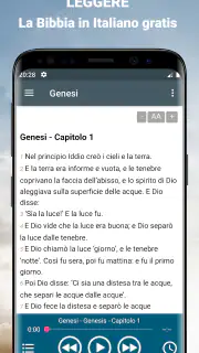 Audio Bibbia Italiano mp3 app screenshot 3