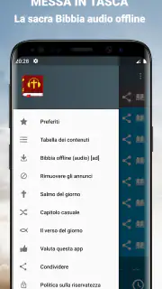 Audio Bibbia Italiano mp3 app screenshot 4