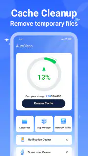 AuraClean - Junk Cleaner screenshot 1