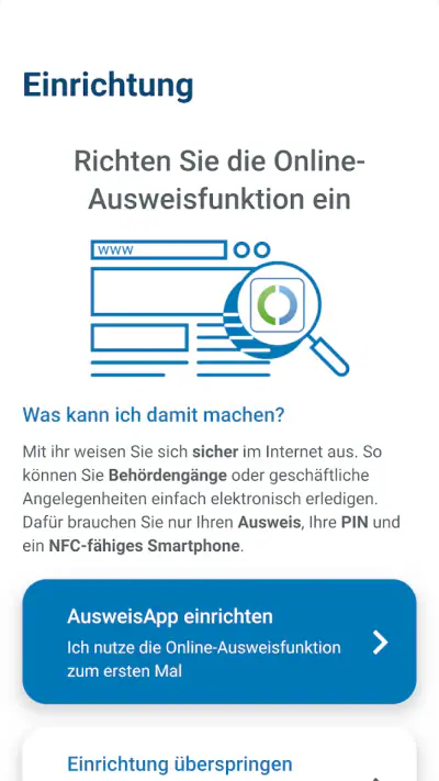 AusweisApp Bund screenshot 1