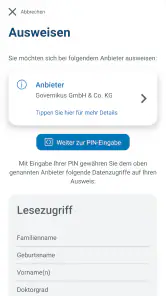AusweisApp Bund screenshot 4