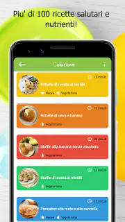 Autosvezzamento Guida Ricette screenshot 4