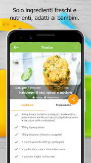 Autosvezzamento Guida Ricette screenshot 5