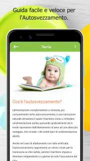 Autosvezzamento Guida Ricette screenshot 7