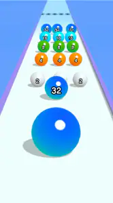 Ball Run 2048: merge number screenshot 7