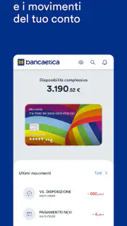 Banca Etica screenshot 2
