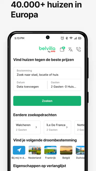 Belvilla- Boek vakantiehuisje screenshot 1