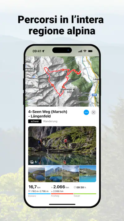 bergfex: Escursioni & Tracking screenshot 1