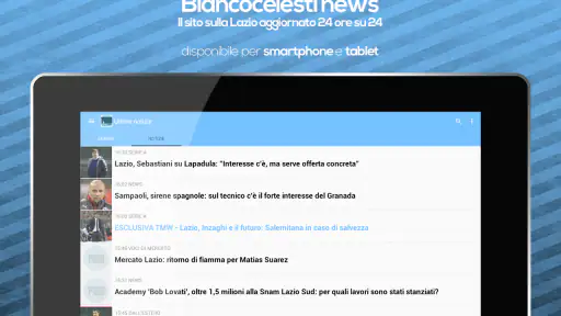 Biancocelesti News - Lazio screenshot 7