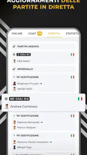Bianconeri Live: App di calcio screenshot 8