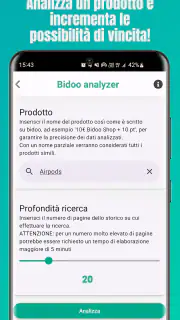 Bidoo analyzer screenshot 7